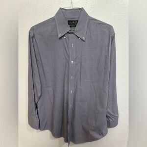 Lauren Ralph Lauren Non-Iron Button Down Shirt Size 161/2 32-33
